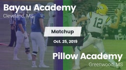 Matchup: Bayou Academy vs. Pillow Academy 2019