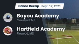 Recap: Bayou Academy  vs. Hartfield Academy  2021