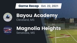 Recap: Bayou Academy  vs. Magnolia Heights  2021