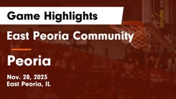 East Peoria Community  vs Peoria  Game Highlights - Nov. 28, 2023