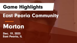 East Peoria Community  vs Morton  Game Highlights - Dec. 19, 2023