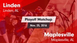 Matchup: Linden vs. Maplesville  2016