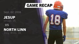 Recap: Jesup  vs. North Linn  2016