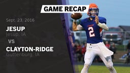 Recap: Jesup  vs. Clayton-Ridge  2016