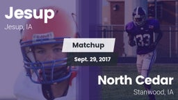 Matchup: Jesup vs. North Cedar  2017