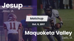 Matchup: Jesup vs. Maquoketa Valley  2017