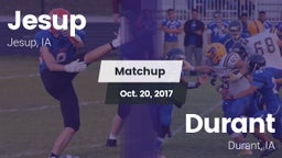 Matchup: Jesup vs. Durant  2017