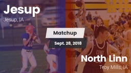 Matchup: Jesup vs. North Linn  2018