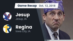 Recap: Jesup  vs. Regina  2018