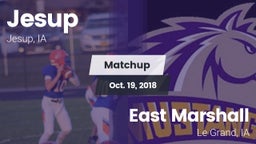 Matchup: Jesup vs. East Marshall  2018