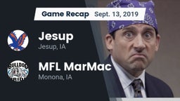 Recap: Jesup  vs. MFL MarMac  2019