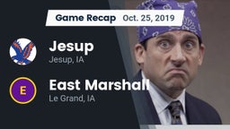Recap: Jesup  vs. East Marshall  2019