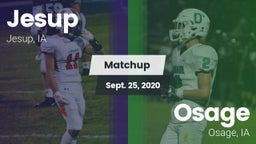 Matchup: Jesup vs. Osage  2020
