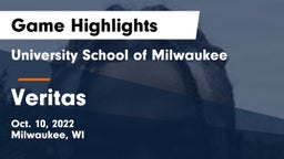 University School of Milwaukee vs Veritas Game Highlights - Oct. 10, 2022