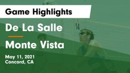 De La Salle  vs Monte Vista  Game Highlights - May 11, 2021