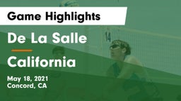 De La Salle  vs California  Game Highlights - May 18, 2021