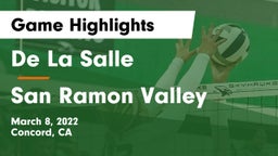 De La Salle  vs San Ramon Valley Game Highlights - March 8, 2022