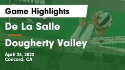 De La Salle  vs Dougherty Valley Game Highlights - April 26, 2022