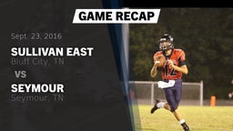 Recap: Sullivan East  vs. Seymour  2016