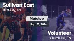 Matchup: Sullivan East vs. Volunteer  2016