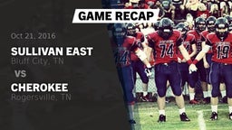 Recap: Sullivan East  vs. Cherokee  2016