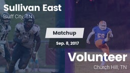 Matchup: Sullivan East vs. Volunteer  2017