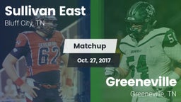 Matchup: Sullivan East vs. Greeneville  2017