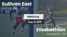 Matchup: Sullivan East vs. Elizabethton  2018