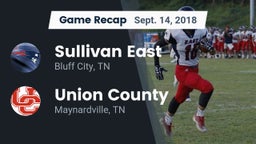 Recap: Sullivan East  vs. Union County  2018