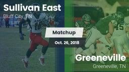 Matchup: Sullivan East vs. Greeneville  2018