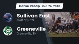 Recap: Sullivan East  vs. Greeneville  2018