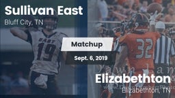 Matchup: Sullivan East vs. Elizabethton  2019