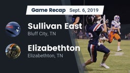 Recap: Sullivan East  vs. Elizabethton  2019