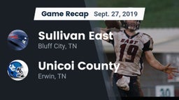 Recap: Sullivan East  vs. Unicoi County  2019