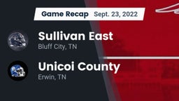 Recap: Sullivan East  vs. Unicoi County  2022