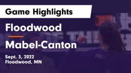 Floodwood  vs Mabel-Canton Game Highlights - Sept. 3, 2022