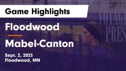 Floodwood  vs Mabel-Canton  Game Highlights - Sept. 2, 2023