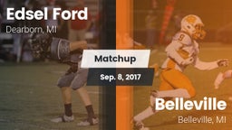 Matchup: Edsel Ford High vs. Belleville  2017