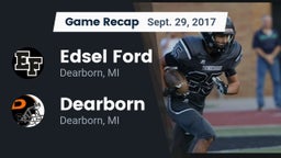 Recap: Edsel Ford  vs. Dearborn  2017