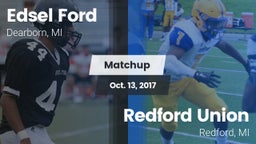 Matchup: Edsel Ford High vs. Redford Union  2017