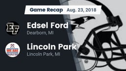 Recap: Edsel Ford  vs. Lincoln Park  2018