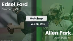 Matchup: Edsel Ford High vs. Allen Park  2019