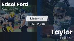 Matchup: Edsel Ford High vs. Taylor  2019
