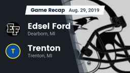 Recap: Edsel Ford  vs. Trenton  2019