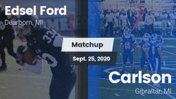 Matchup: Edsel Ford High vs. Carlson  2020
