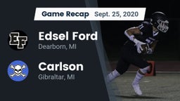 Recap: Edsel Ford  vs. Carlson  2020