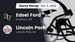 Recap: Edsel Ford  vs. Lincoln Park  2020