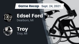 Recap: Edsel Ford  vs. Troy  2021