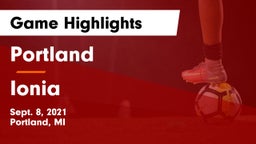 Portland  vs Ionia Game Highlights - Sept. 8, 2021