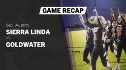 Recap: Sierra Linda  vs. Goldwater  2015